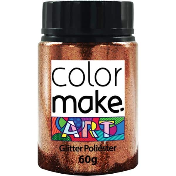 Glitter cobre 60g 7122 Colormake PT 1 UN