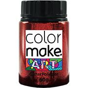 Glitter vermelho 60g 7136 Colormake PT 1 UN Glitter vermelho 60g 7136 Colormake PT 1 UN