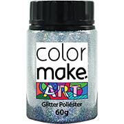 Glitter prata holográfico 60g 7130 Colormake PT 1 UN Glitter prata holográfico 60g 7130 Colormake PT 1 UN