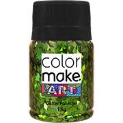 Glitter diamante 15g verde 7143 Colormake PT 1 UN
