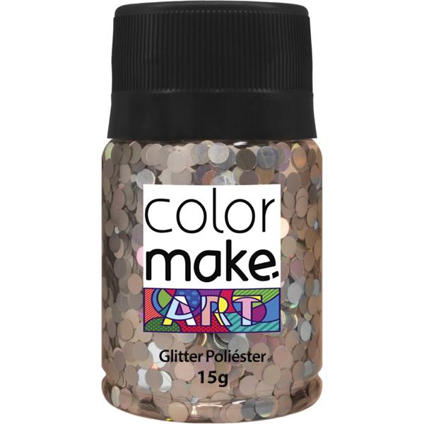 Glitter ponto 15g prata 7145 Colormake PT 1 UN