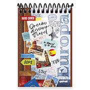 Caderneta apontamento c.dura 96fls 96x140 Hard 20098 Spiral Har PT 1 UN