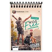 Caderneta apontamento c.dura 96fls 96x140 Imag 20100 Spiral Ima PT 1 UN