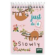 Caderneta apontamento, capa dura, 96 folhas, Spiral Ten - PT 1 UN