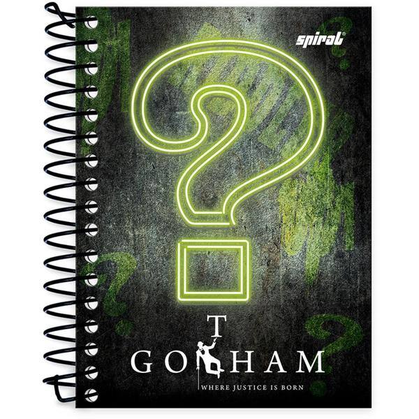 Caderneta 1/8 capa dura 96fls Gotham 20894 Spiral Gth PT 1 UN