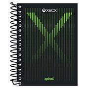 Caderneta 1/8 capa dura 200fls XBox 20986 Spiral Xbox PT 1 UN Caderneta 1/8 capa dura 200fls XBox 20986 Spiral Xbox PT 1 UN