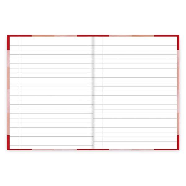 Caderno 1/4 capa dura Caderfix 48 fls vermelho 89960 Spiral PT 1 UN