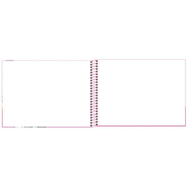 Caderno Cartografia e Desenho Capa Dura 80 Folhas Barbie Mattel Spiral - PT 1 UN