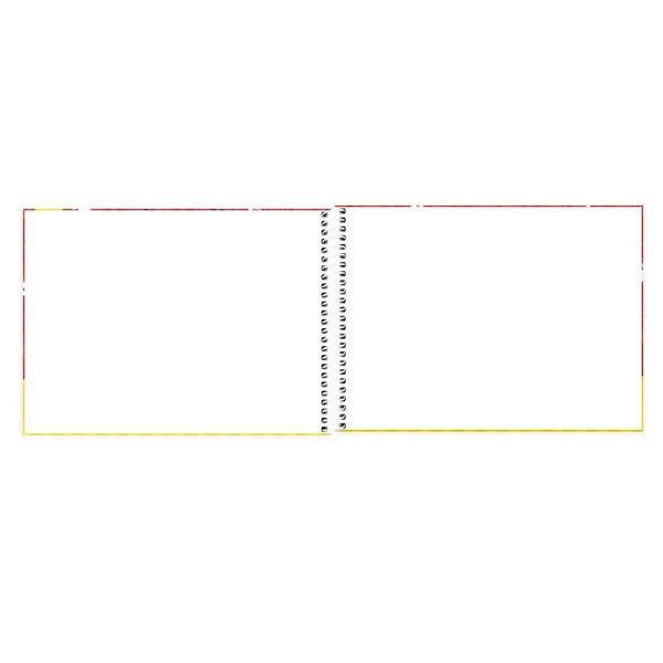 Caderno Cartografia e Desenho Capa Dura 80 Folhas Patrulha Canina Spiral - PT 1 UN