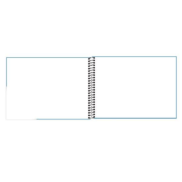 Caderno Cartografia e Desenho Capa Dura 96 folhas, Azul Cubos, Spiral, 97440 - PT 1 UN