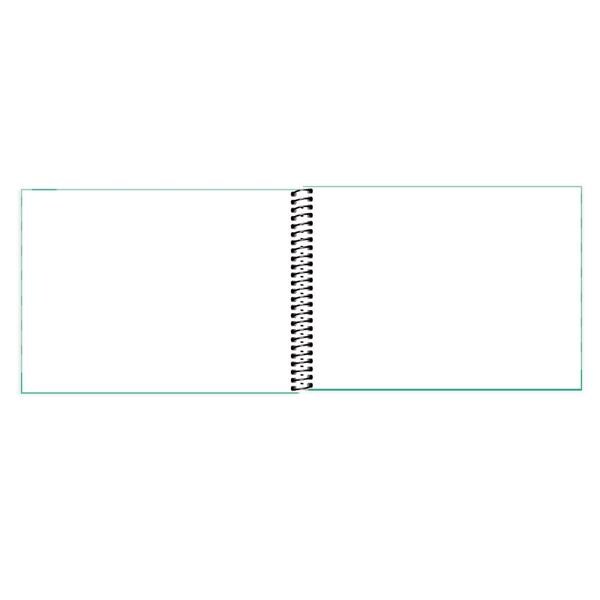 Caderno Cartografia e Desenho Capa Dura 80 Folhas The Mandalorian - Star Wars Spiral - PT 1 UN