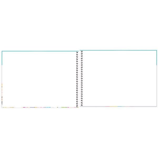 Caderno Cartografia e Desenho Capa Dura 80 Folhas Disney Tsum Tsum Spiral - PT 1 UN