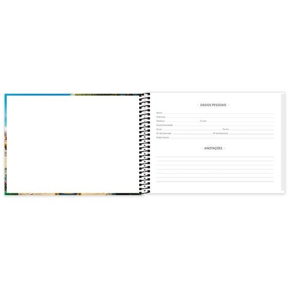 Caderno cartografia capa dura, 80 folhas, Minions, 212952, Spiral - PT 1 UN
