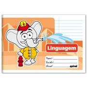 Caderno 1/4 brochura 40 folhas linguagem, Spiral, 9063-2 - PT 5 UN Caderno 1/4 brochura 40 folhas linguagem, Spiral, 9063-2 - PT 5 UN