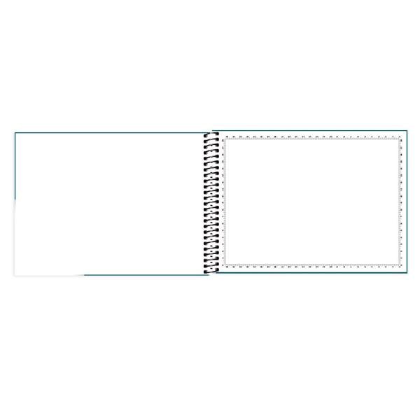 Caderno Cartografia e Desenho Milimetrado 80 folhas, Spiral, 2265759 - PT 1 UN