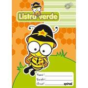 Caderno 1/4 brochura 40 folhas listra verde, Spiral, 81869 - PT 5 UN Caderno 1/4 brochura 40 folhas listra verde, Spiral, 81869 - PT 5 UN