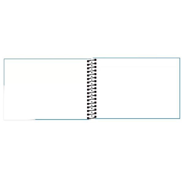 Caderno 1/4 desenho 80fls capa dura 2379207 Spiral PT 1 UN