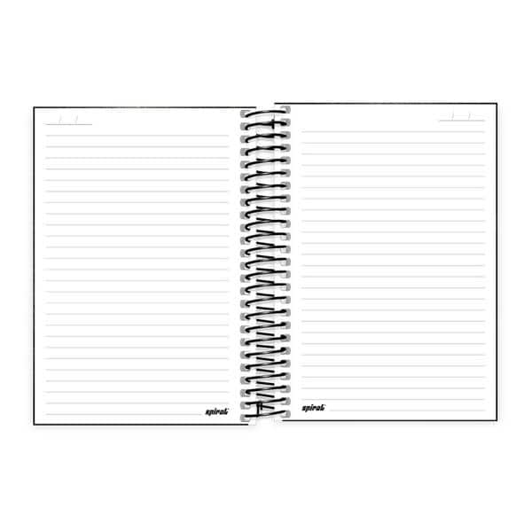 Caderno 1/4 espiral capa dura 96fls Gotham 20766 Spiral Gth PT 1 UN