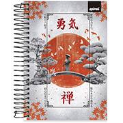 Caderno 1/4 Capa Dura Espiral 80 Folhas Zen Spiral - PT 1 UN