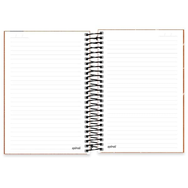 Caderno 1/4 Capa Dura Espiral 80 Folhas NBA Spiral - PT 1 UN