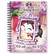 Caderno Universitário Capa Dura 15x1 300fls PussyFoot 95033 Spiral Pf PT 1 UN Caderno Universitário Capa Dura 15x1 300fls PussyFoot 95033 Spiral Pf PT 1 UN
