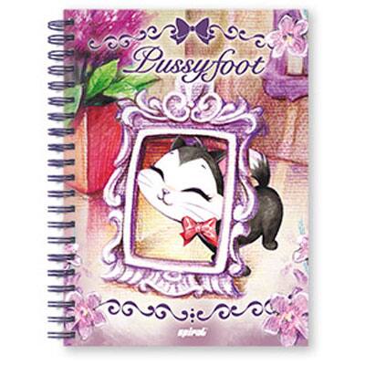 Caderno Universitário Capa Dura 15x1 300fls PussyFoot 95033 Spiral Pf PT 1 UN Caderno Universitário Capa Dura 15x1 300fls PussyFoot 95033 Spiral Pf PT 1 UN