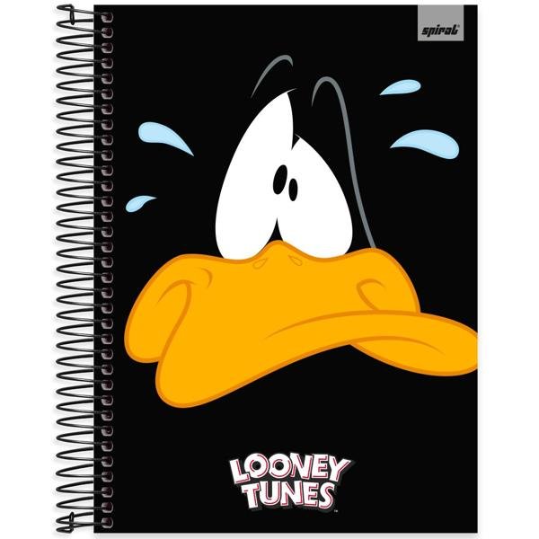 Caderno Universitário Capa Dura 15X1 240 Folhas Warner Looney Tunes Patolino Spiral - PT 1 UN