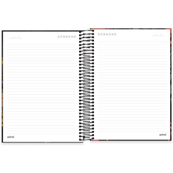 Caderno universitário capa dura 20x1 320 folhas, Marvel Deadpool, Spiral, 2230283 - PT 1 UN