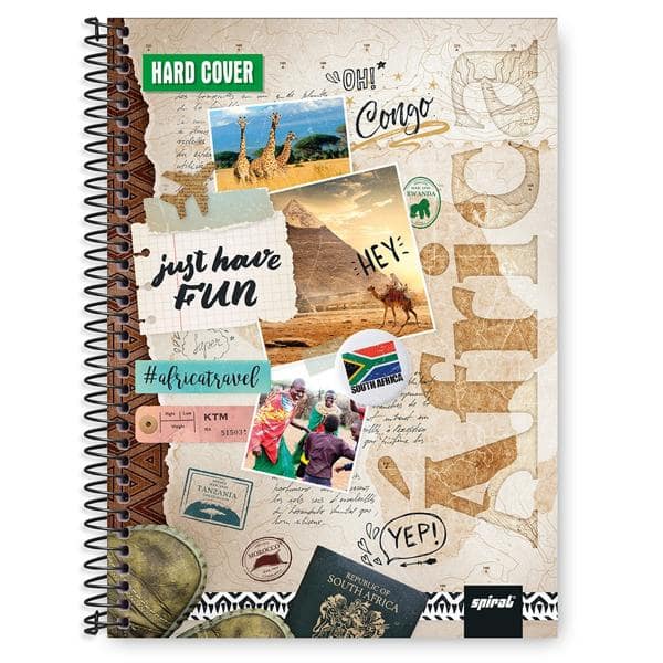 Caderno Universitário capa dura 4x1 96 fls Hard Cover 20070 Spiral Har PT 1 UN