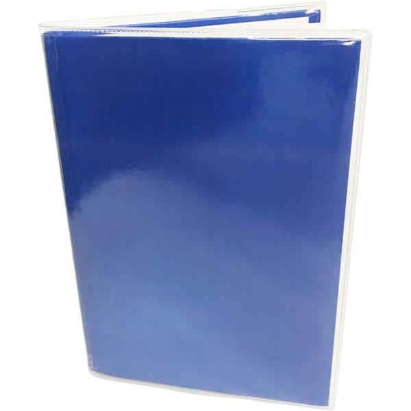 Capa p/caderno brochurinha PVC transparente 3876 Plastpark PT 5 UN