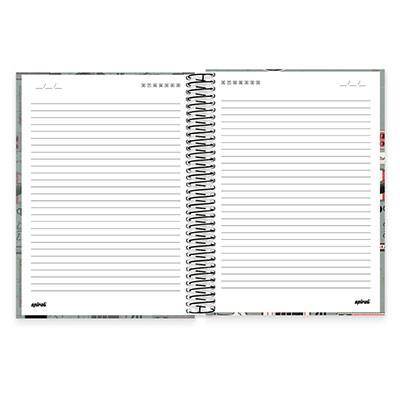 Caderno Universitário Capa Dura 10x1 200fl Monopoly 19477 Spiral Mnp PT 1 UN