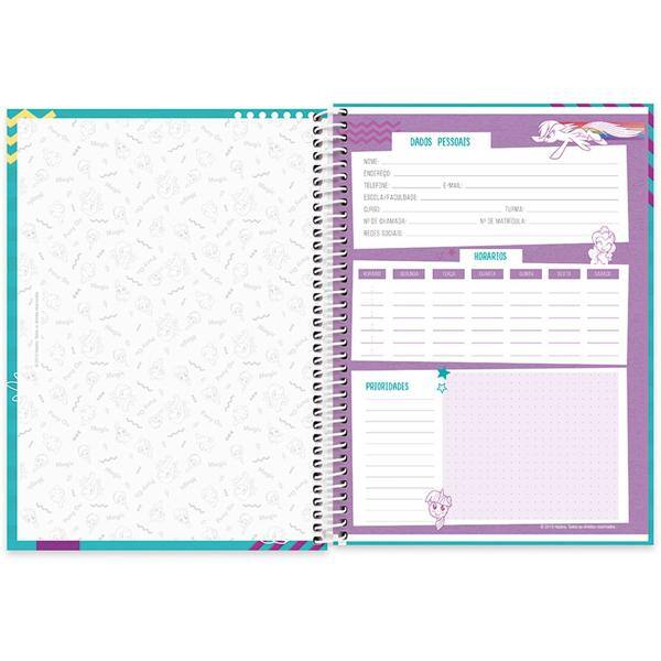 Caderno De Desenho My Little Pony Personalizado 100fls