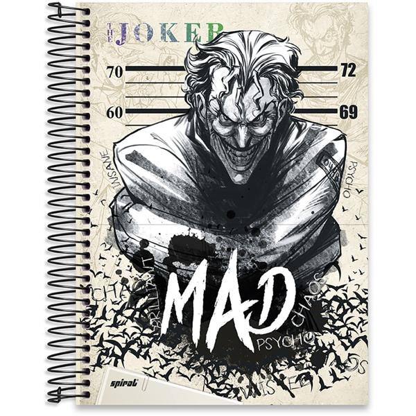 Caderno Universitário Capa Dura 15x1 300fls Joker 20581 Spiral Jok PT 1 UN