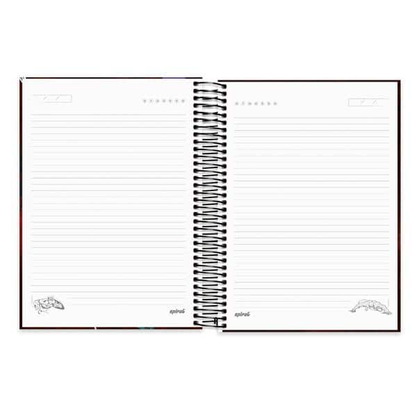 Caderno univ.capa dura 15x1 300fls Homem Aranha Spiderman Marvel 20590 Spiral Mv PT 1 UN