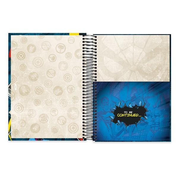 Caderno univ.capa dura 15x1 300fls C.América 20591 Spiral Mv PT 1 UN