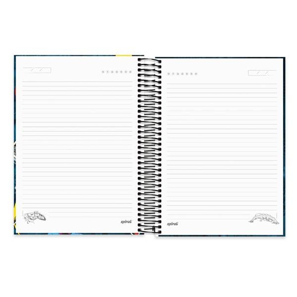 Caderno univ.capa dura 15x1 300fls C.América 20591 Spiral Mv PT 1 UN