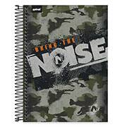 Caderno Universitário Capa Dura 10x1 200fl Nerf 20502 Spiral Nrf PT 1 UN Caderno Universitário Capa Dura 10x1 200fl Nerf 20502 Spiral Nrf PT 1 UN
