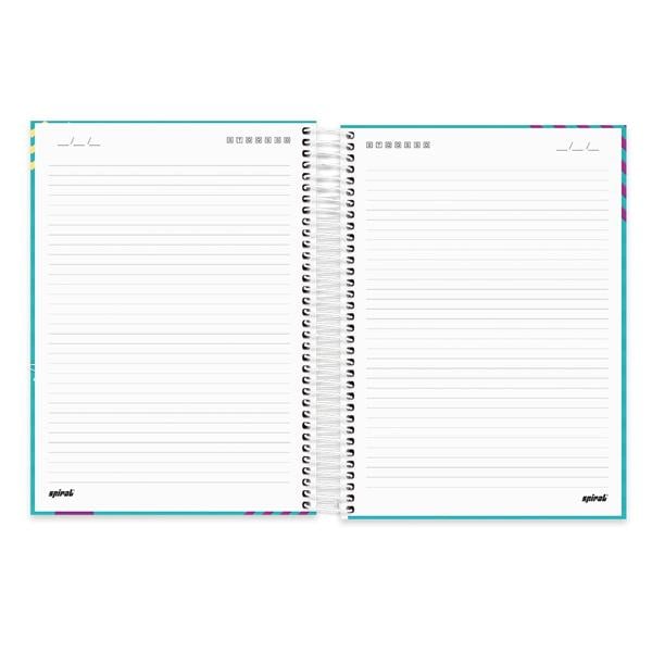 Caderno Universitário Capa Dura 10x1 200fl Little Pony 20497 Spiral Ltp PT 1 UN