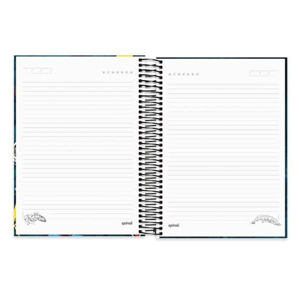 Caderno Universitário Capa Dura 10x1 200fl C.América 20484 Spiral Mv PT 1 UN