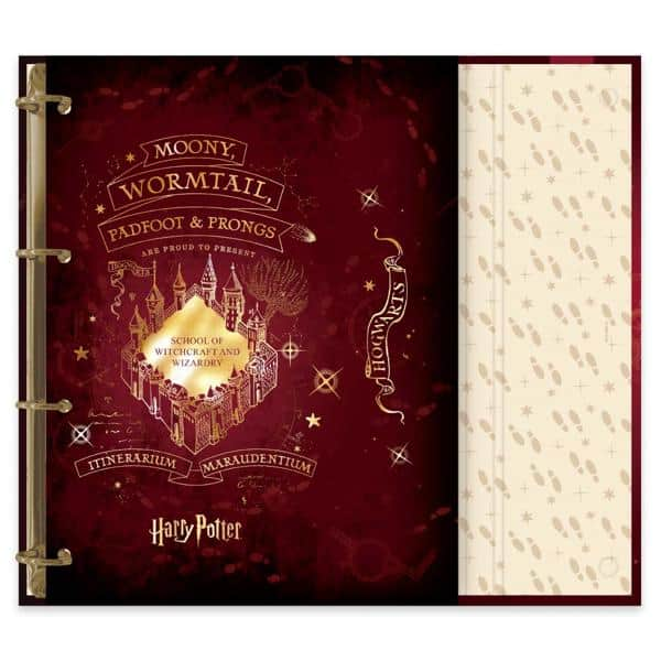 Caderno Universitário Argolado Capa Dura, 10 x 1, 160 Folhas, Harry Potter, 2515596, Spiral Hpt - PT 1 UN