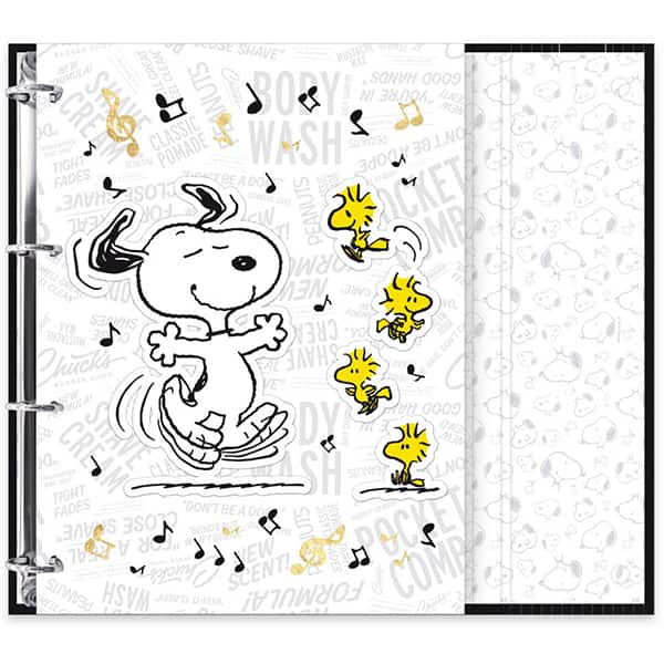 Cadernos Univ. Argo Imã 10x1 160fls Snoopy 2515626 Spiral Sno PT 1 UN