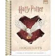 Caderno Universitário Capa Dura, 10x1, 160 Folhas, Harry Potter, 2756988, Spiral Hpt - PT 1 UN