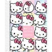 Caderno univ.capa dura 10x1 160fls H. Kitty 2756421 Spiral Hki PT 1 UN