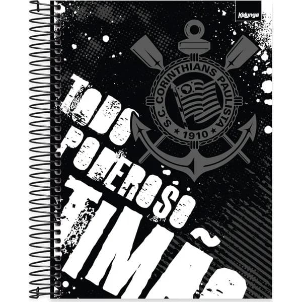 Caderno univ.capa dura 20x1 320fls Corinthi. 2754212 Spiral Sccp PT 1 UN Caderno univ.capa dura 20x1 320fls Corinthi. 2754212 Spiral Sccp PT 1 UN