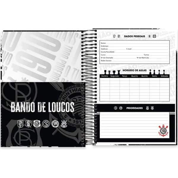 Caderno univ.capa dura 20x1 320fls Corinthi. 2754212 Spiral Sccp PT 1 UN Caderno univ.capa dura 20x1 320fls Corinthi. 2754212 Spiral Sccp PT 1 UN