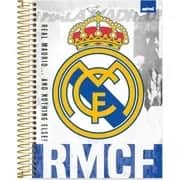 Caderno Universitário Capa Dura, 20 x 1, 320 Folhas, Real Madrid, 2760220, Spiral Rea - PT 1 UN