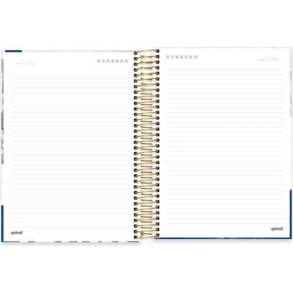 Caderno Universitário Capa Dura, 20 x 1, 320 Folhas, Real Madrid, 2760220, Spiral Rea - PT 1 UN