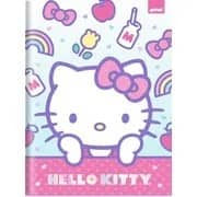Caderno Universitário Capa Dura Costurado, 80 Folhas, Hello Kitty, 2754281, Spiral Hki - PT 1 UN