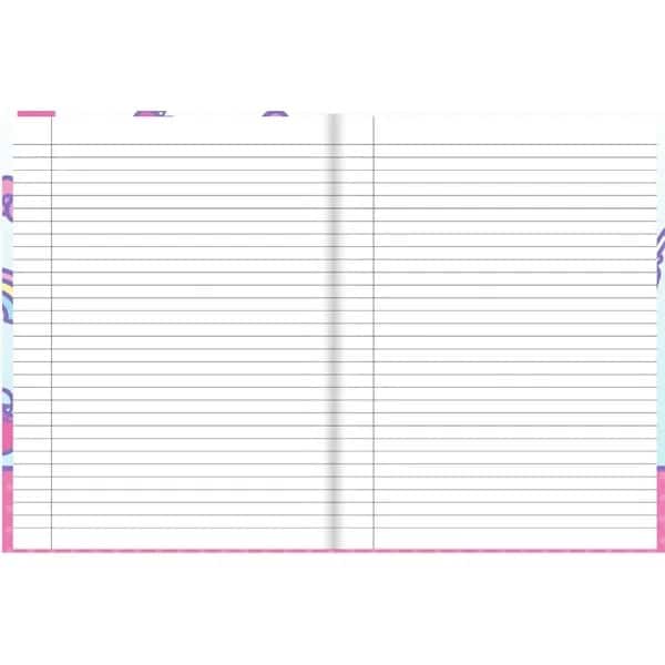 Caderno Universitário Capa Dura Costurado, 80 Folhas, Hello Kitty, 2754281, Spiral Hki - PT 1 UN