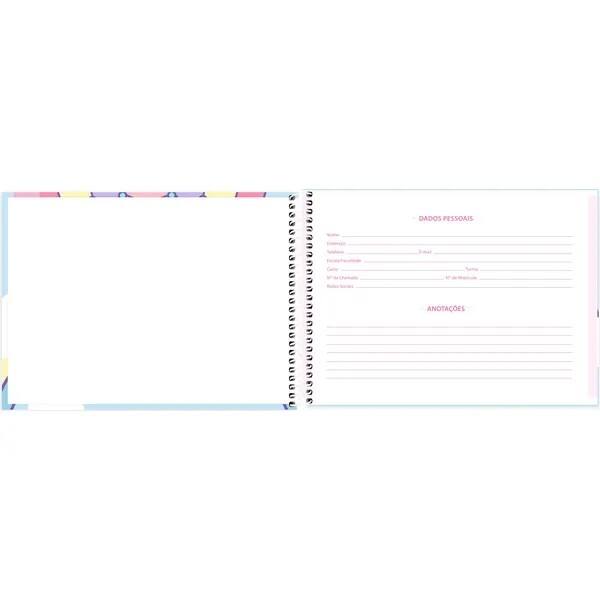 Caderno de Cartografia e Desenho, Capa dura, 48 folhas, Hello Kitty & Amigos, 2757633, Spiral Hka - PT 1 UN